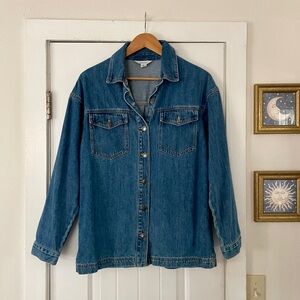 Glassons Size 6 Denim Shacket Jacket 100% cotton